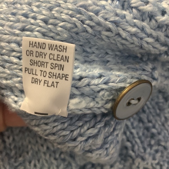 Ireland Collection By Yvonne Bergin Knit Button Up Cardigan - Picture 7 of 8